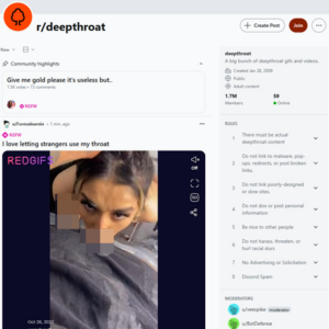 Deepthroat