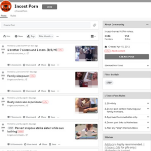Reddit Taboo Porn