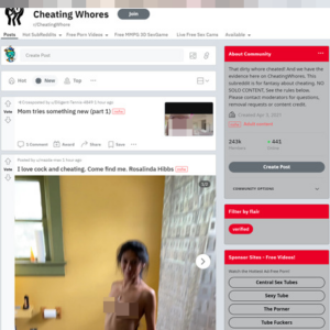 Cheating Whore