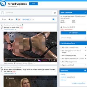 Forced Orgasms