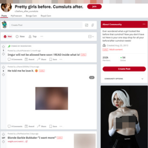 Before After Cumsluts