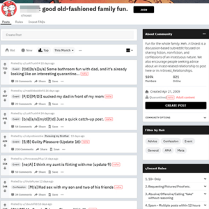 Reddit Taboo Stories
