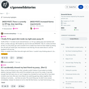 Reddit GoneWild Stories