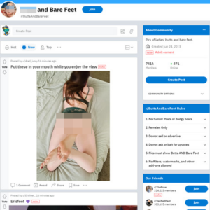 ButtsAndBareFeet
