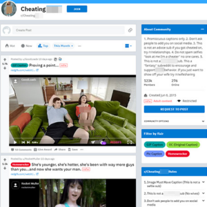 Cheating Sluts