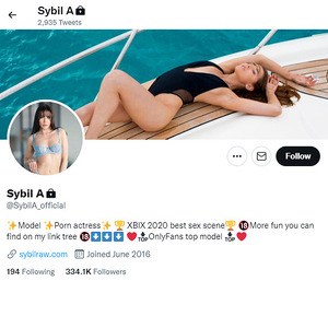 Sybil A Twitter & 984+ Twitter Porn Accounts Like twitter ...