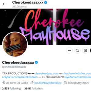 Cherokee D' Ass Twitter
