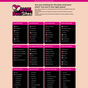 Anal Best Sites