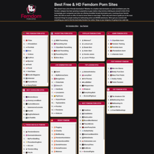 Best Femdom Porn Sites