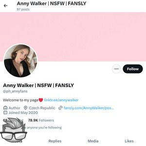 Anny Walker Twitter - twitter.comph_annyfans