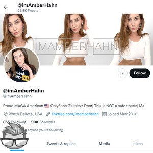 Amber Hahn - twitter.comimamberhahn