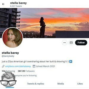 Stella Barey - twitter.combareybaby