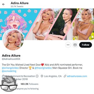 Adira Allure - twitter.comadiraallurexxx