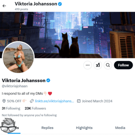 Viktoria Johaanssson - x.comviktoriajohaan