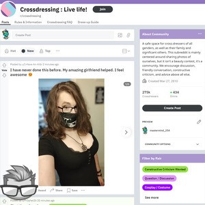 Reddit Crossdressing - reddit.comrcrossdressing
