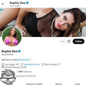 Sophie Dee - twitter.comsophiedee