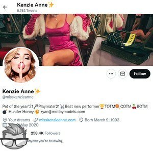 Kenzie Anne - twitter.commisskenzieanne