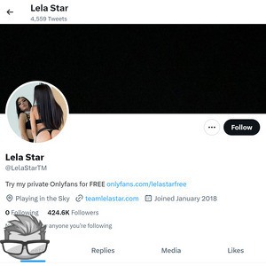 Lela Star Twitter - twitter.comlelastartm