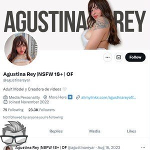 Agustina Rey Twitter - twitter.comagustinareyar