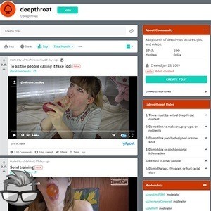 Reddit Deepthroat - reddit.comrdeepthroat