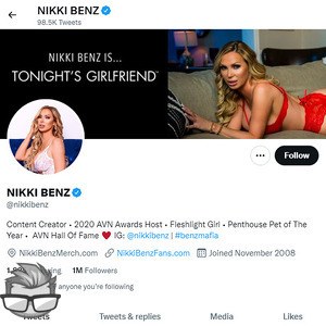 Nikki Benz - twitter.comnikkibenz