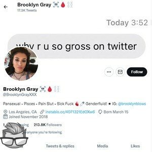 Brooklyn Gray - twitter.combrooklyngrayxxx