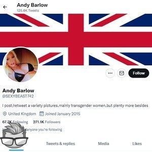 Andy Barlow - twitter.comSEXYBEAST742