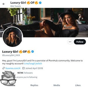 Luxury Girl - twitter.comLuxuryGirl_XXX