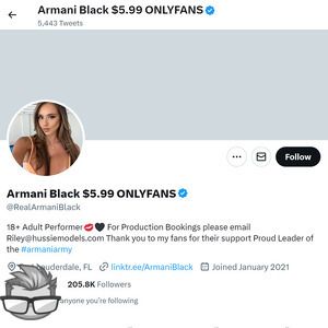 Armani Black Twitter - twitter.comRealarmaniblack