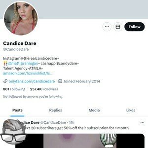 Candice Dare Twitter - twitter.comcandicedare