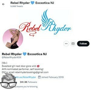 Rebel Rhyder - twitter.comrebelrhyderxxx