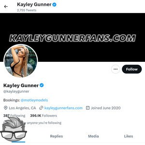 Kayley Gunner Twitter - twitter.comkayleygunner