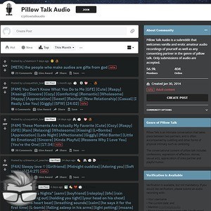 PillowTalkAudio - reddit.comrpillowtalkaudio