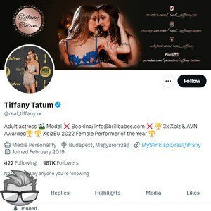 Tiffany Tatum Twitter - twitter.comreal_tiffanyxx