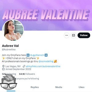 Aubree Valentine Twitter - twitter.comaubreevxo