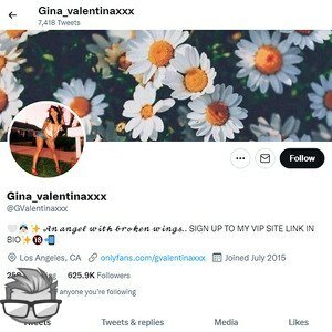 Gina Valentina - twitter.comgvalentinaxxx