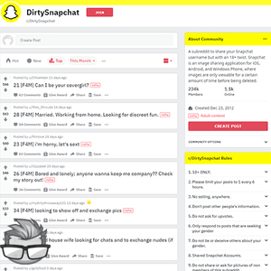 Dirty Snapchat - reddit.comrDirtySnapchat