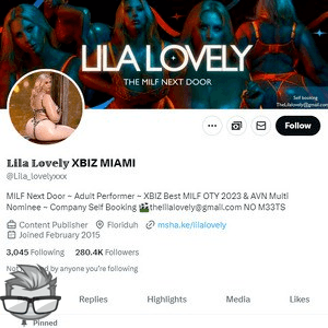 Lila Lovely Twitter - twitter.comLila_Lovelyxxx