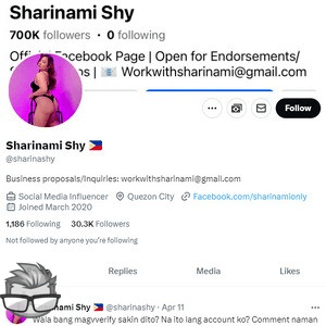 Sharinami Twitter - twitter.comsharinashy