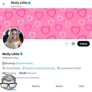 Molly Little Twitter - twitter.commaybemollyy