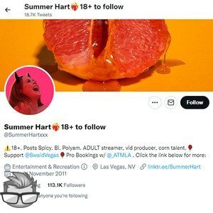 Summer Hart - twitter.comsummerhartxxx