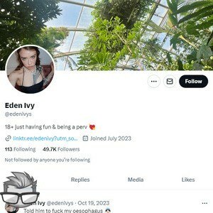 Eden Ivy Twitter - twitter.comedenivys