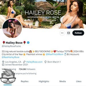 Hailey Rose Twitter - twitter.comhaileyrosefucks