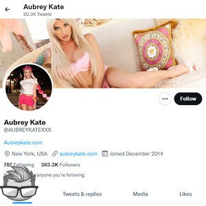 Aubrey Kate - twitter.comaubreykatexxx