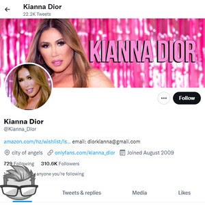 Kianna Dior - twitter.comkianna_dior