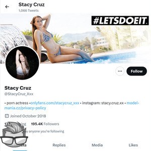 Stacy Cruz Twitter - twitter.comStacyCruz_Xxx