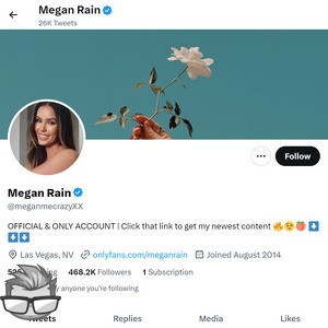 Megan Rain Twitter - twitter.commeganmecrazyxx