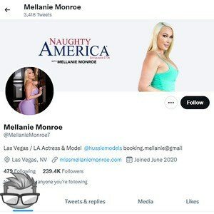 Mellanie Monroe - twitter.commellaniemonroe7