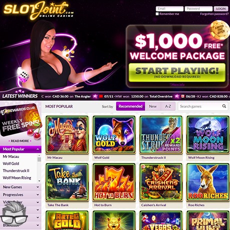 SlotJoint Casino - slotsandcasino.ag