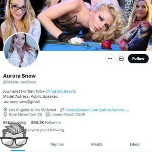 Aurora Snow Twitter - twitter.commissaurorasnow